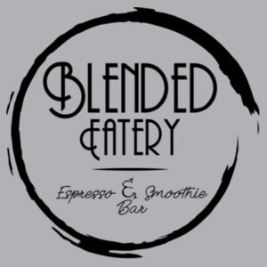 Blended Eatery Black Logo - Mens Premium Hood Design