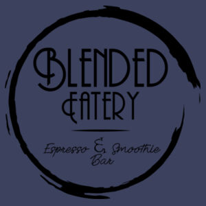 Blended Eatery Black Logo - Mens Stone Wash Staple Design