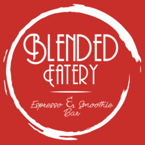 Blended Eatery White Logo - Kids Youth T shirt Design
