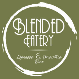 Blended Eatery White Logo - Unisex Barnard Tank Design