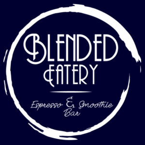 Blended Eatery White Logo - Mens Lowdown Singlet Design