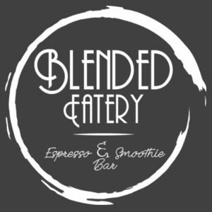Blended Eatery White Logo - Mens Stone Wash Staple Design