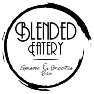 Blended Eatery Black Logo - Mens Staple Organic Tee Design