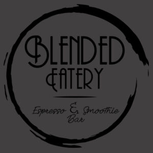 Blended Eatery Black Logo - Mens Faded Tee Design
