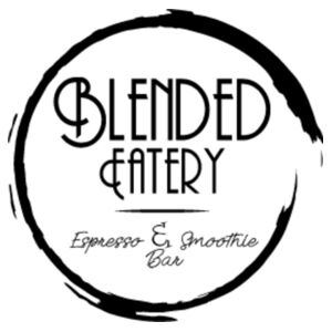 Blended Eatery Black Logo - Womens La Brea V-Neck Tee Design