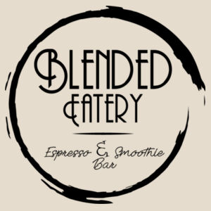 Blended Eatery Black Logo - Womens Maple Organic Tee Design