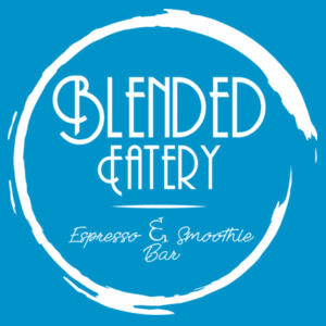 Blended Eatery White Logo - Kids Ice Tee Design