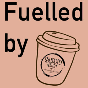 Fuelled by Blended Eatery - Womens Crop Hood Design