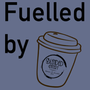 Fuelled by Blended Eatery - Womens Faded Tee Design