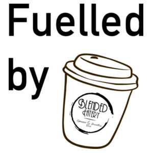 Fuelled by Blended Eatery - Womens Ringer Tee Design