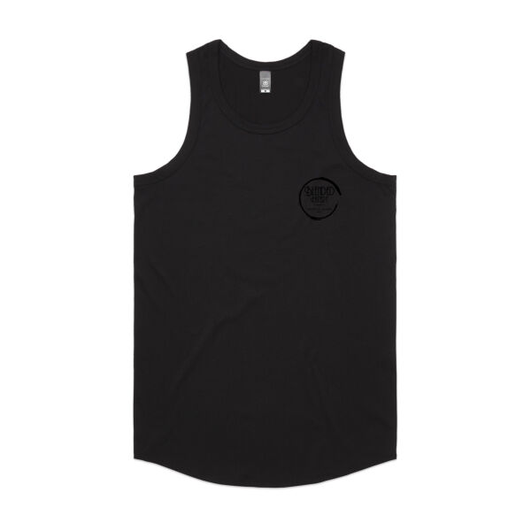 Blended Eatery Black Logo - Mens Authentic Singlet Thumbnail