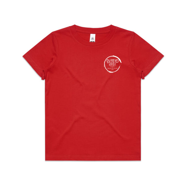 Blended Eatery White Logo - Kids Youth T shirt Thumbnail