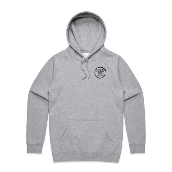 Blended Eatery Black Logo - Unisex Stencil Hoodie Thumbnail