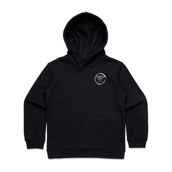 Blended Eatery White Logo - Kids Supply Hoodie Thumbnail