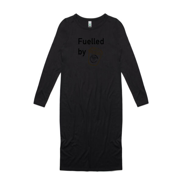 Fuelled by Blended Eatery - Womens Mika Organic Long Sleeved Dress Thumbnail